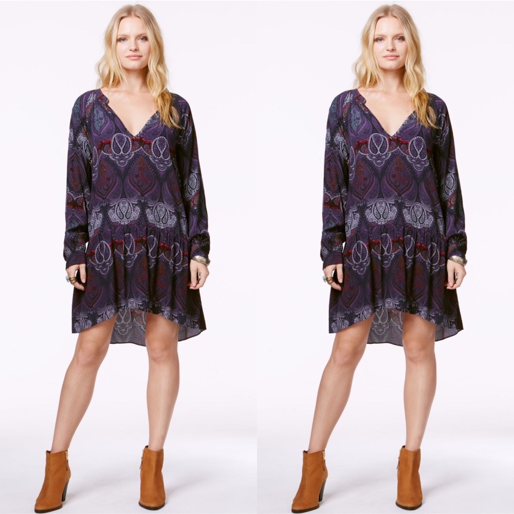(Sanctuary) Paisley Print Dot Dress 3